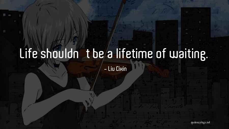 Waiting A Lifetime Quotes By Liu Cixin Waiting A Lifetime Quotes By Liu Cixin