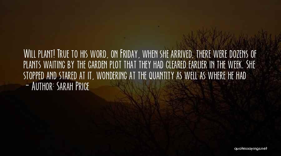 Waiting And Wondering Quotes By Sarah Price