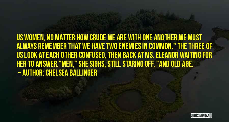 Waiting For Answer Love Quotes By Chelsea Ballinger