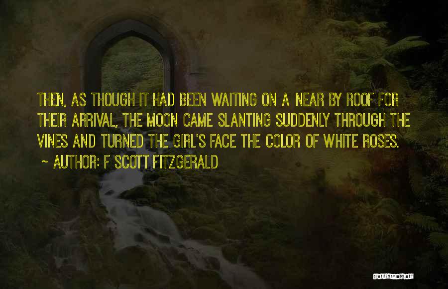 Waiting For Arrival Quotes By F Scott Fitzgerald