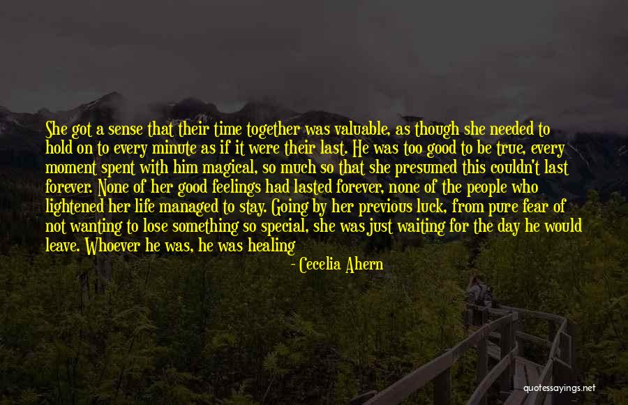 Waiting For Forever Love Quotes By Cecelia Ahern