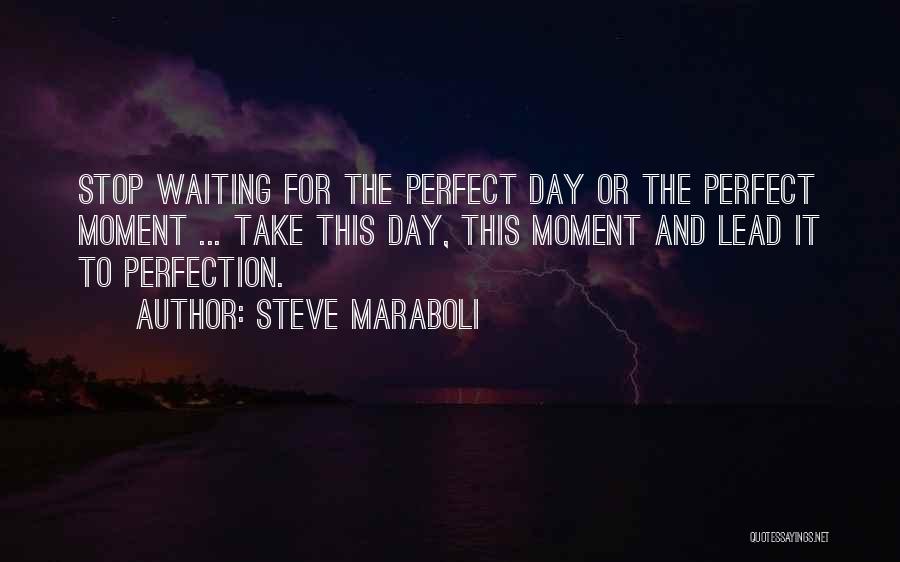 Waiting For Happiness Quotes By Steve Maraboli