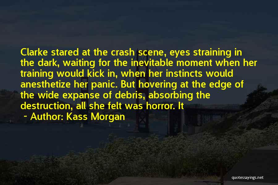 Waiting For Her Eyes Quotes By Kass Morgan
