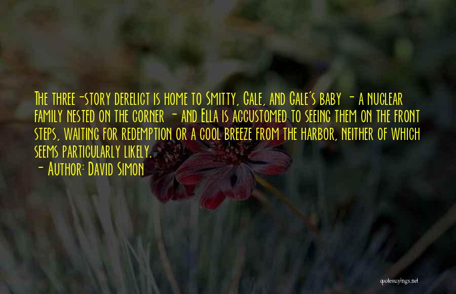 Waiting For Him To Come Home Quotes By David Simon