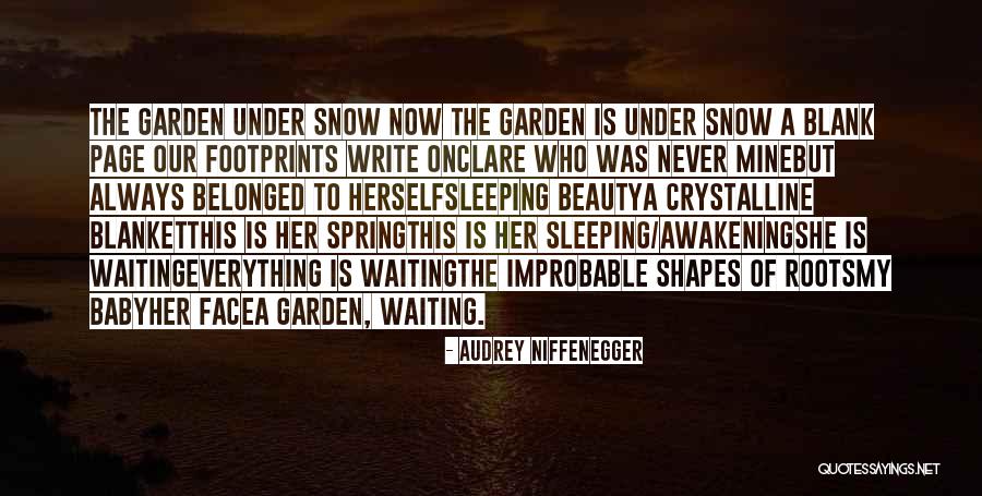Waiting For My Wife Quotes By Audrey Niffenegger Waiting For My Wife Quotes By Audrey Niffenegger