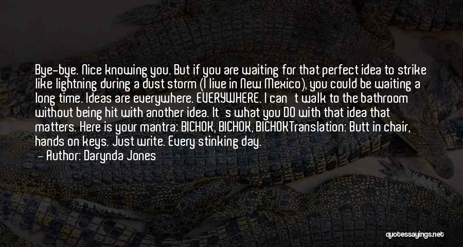 Waiting For Perfect Time Quotes By Darynda Jones