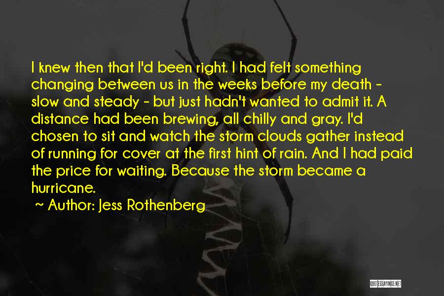 Waiting For Rain Quotes By Jess Rothenberg