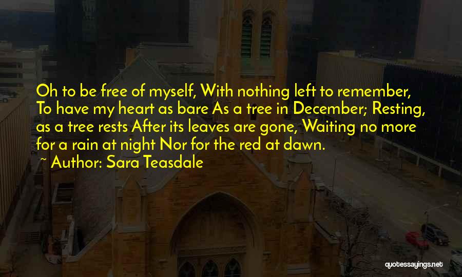 Waiting For Rain Quotes By Sara Teasdale