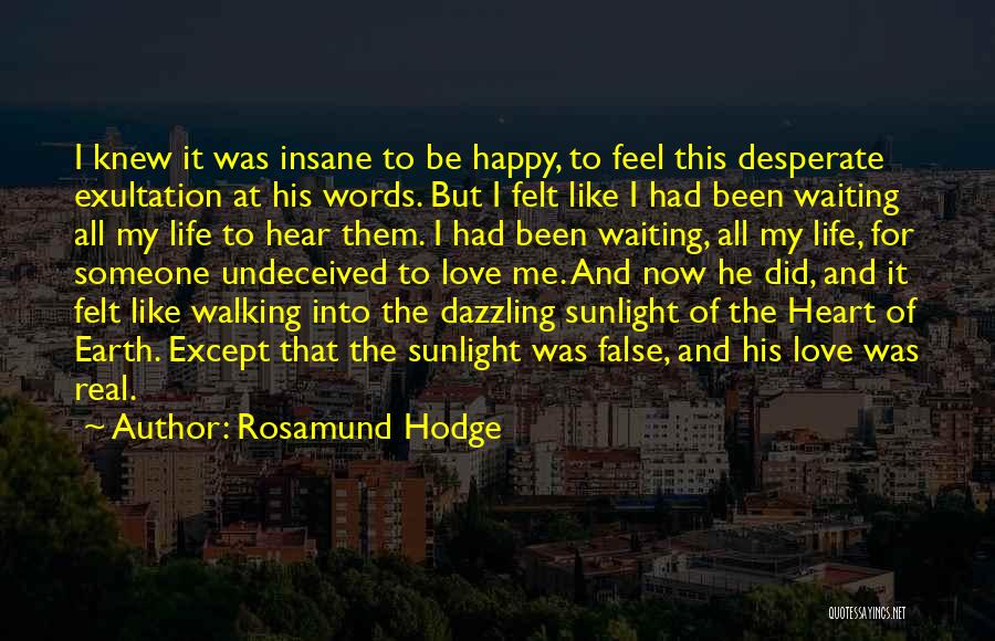 Waiting For Real Love Quotes By Rosamund Hodge