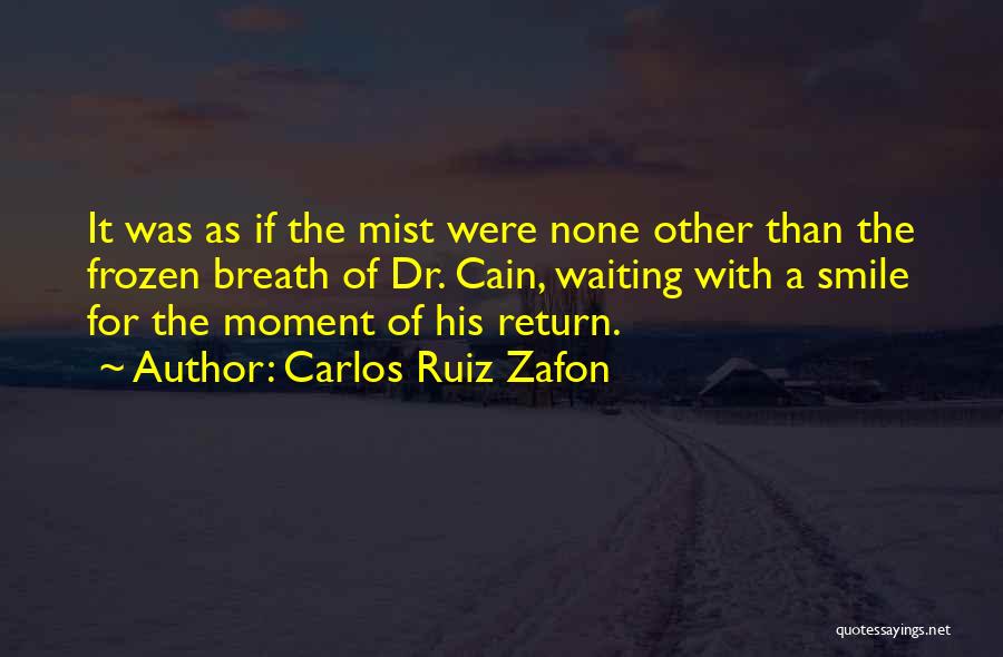 Waiting For Someone To Return Quotes By Carlos Ruiz Zafon