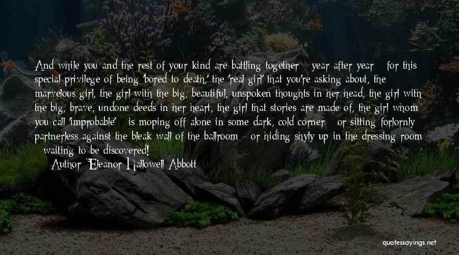 Waiting For Something Special Quotes By Eleanor Hallowell Abbott