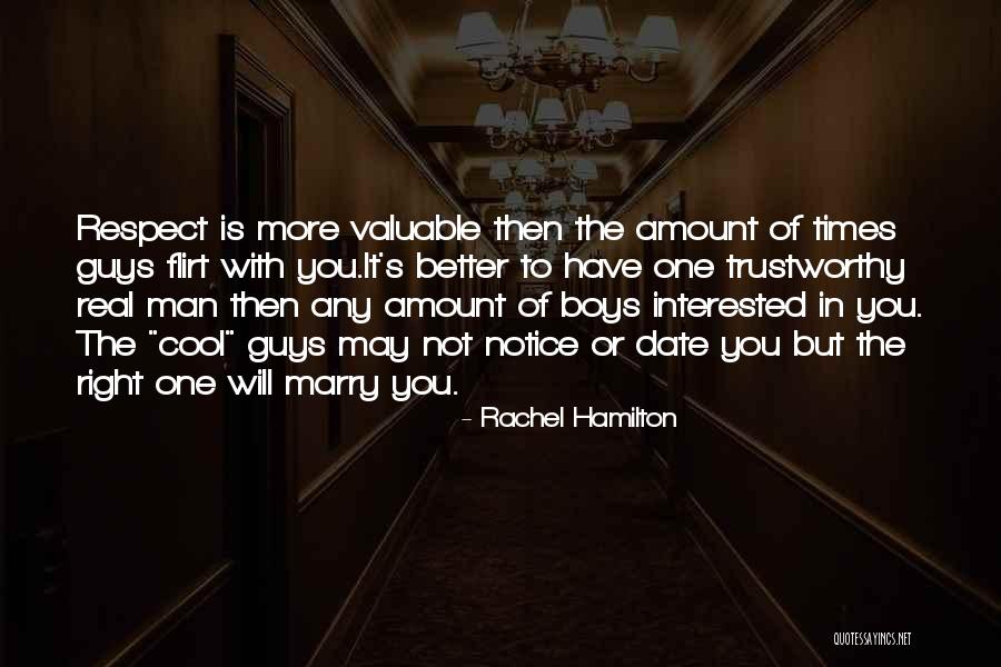 Waiting For The Man God Has For You Quotes By Rachel Hamilton