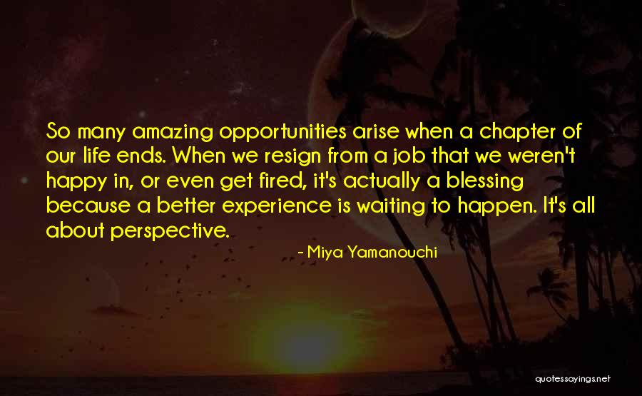 Waiting For Things To Get Better Quotes By Miya Yamanouchi