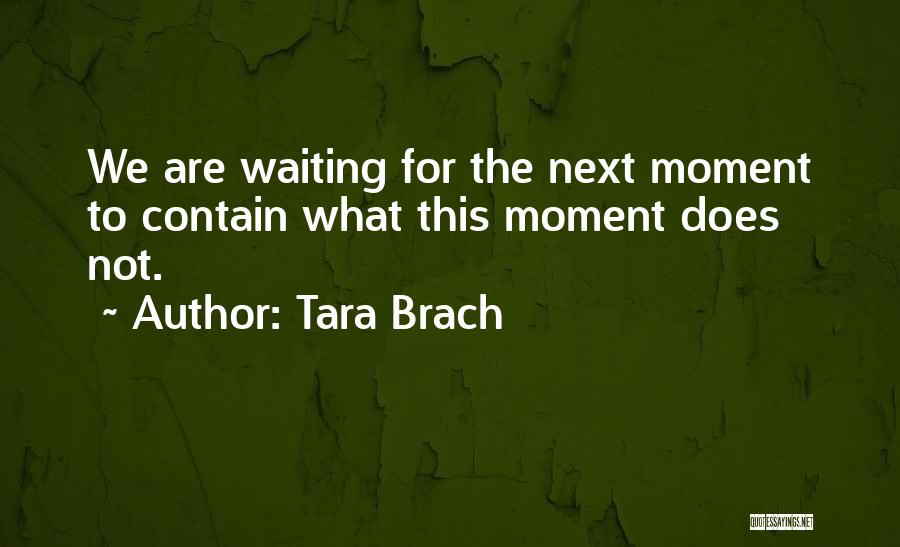 Waiting For What Quotes By Tara Brach