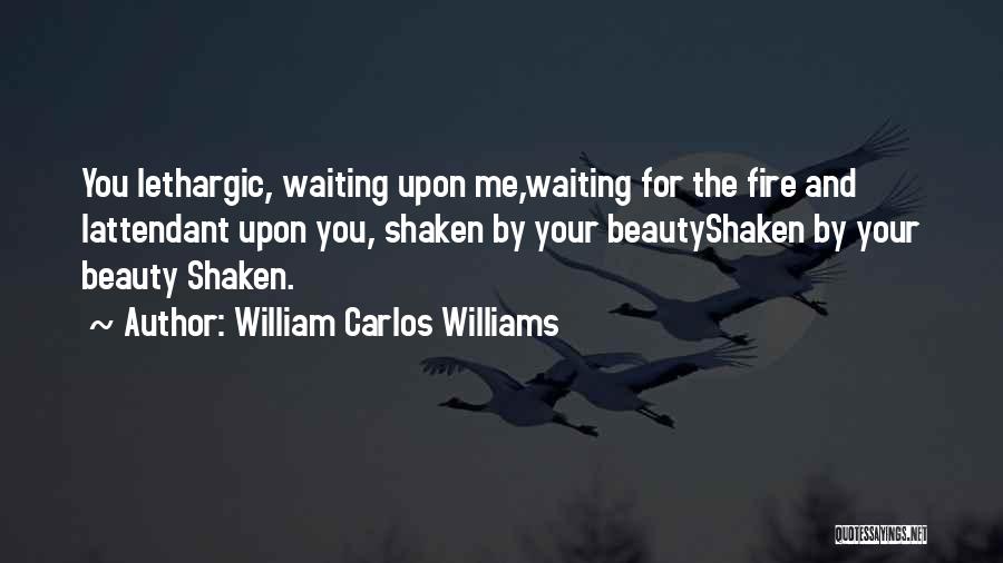 Waiting For Your Love Quotes By William Carlos Williams