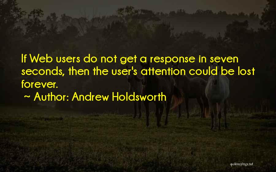 Waiting For Your Response Quotes By Andrew Holdsworth