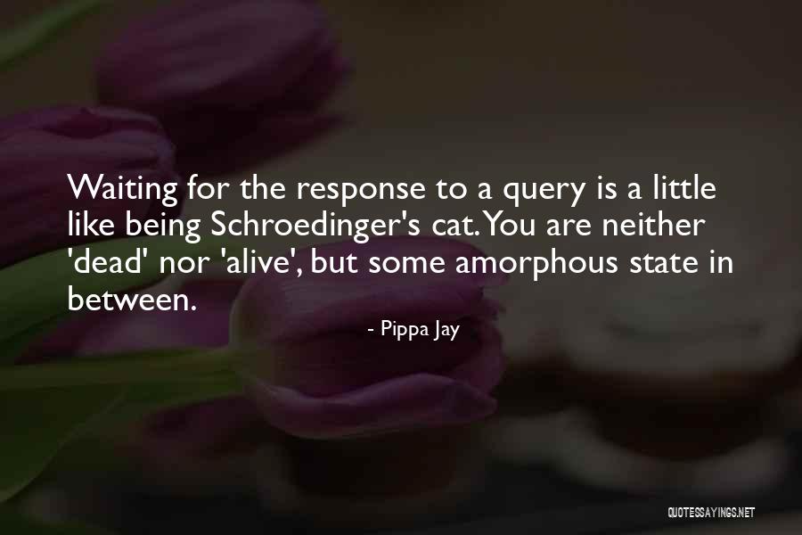 Waiting For Your Response Quotes By Pippa Jay