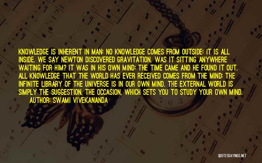 Waiting For Your Time Quotes By Swami Vivekananda