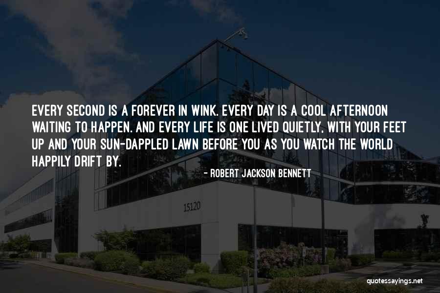 Waiting Happily Quotes By Robert Jackson Bennett Waiting Happily Quotes By Robert Jackson Bennett