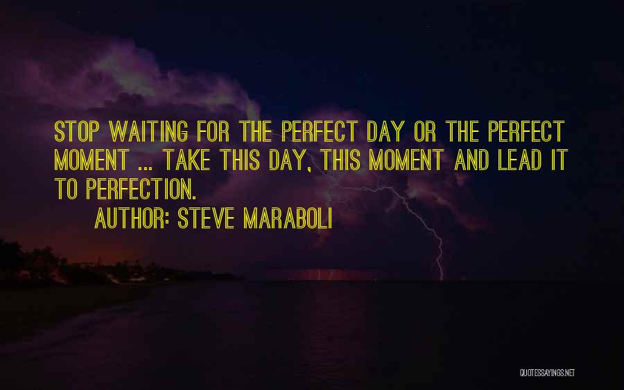 Waiting Happiness Quotes By Steve Maraboli