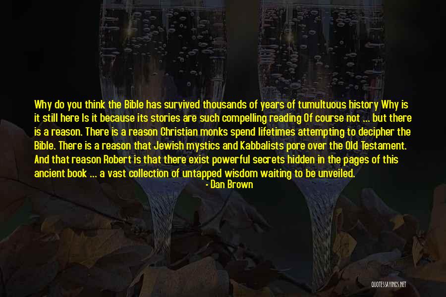 Waiting In The Bible Quotes By Dan Brown