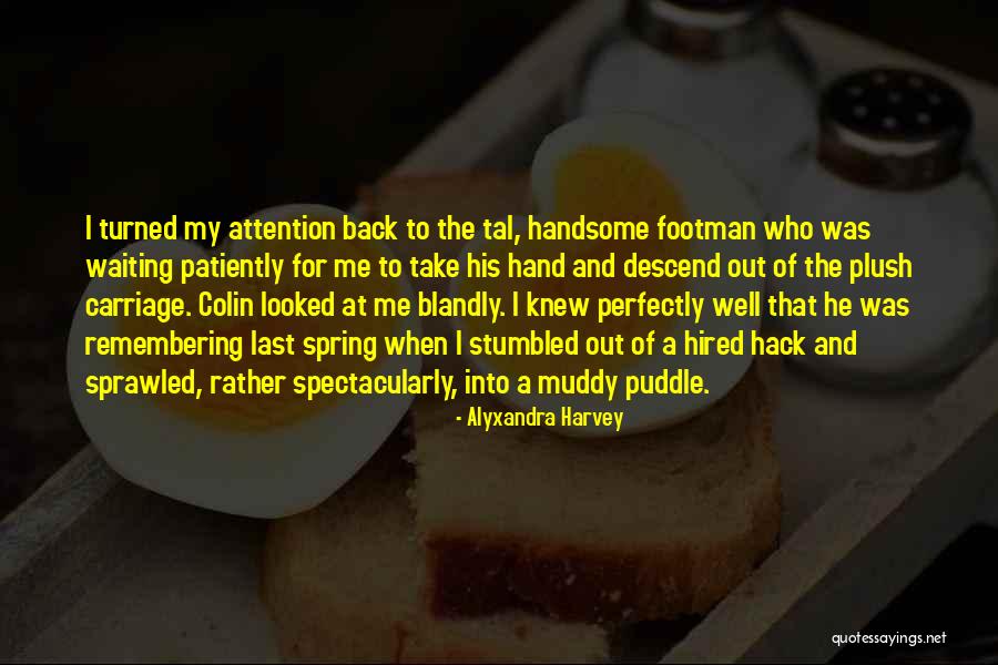 Waiting Patiently Quotes By Alyxandra Harvey Waiting Patiently Quotes By Alyxandra Harvey