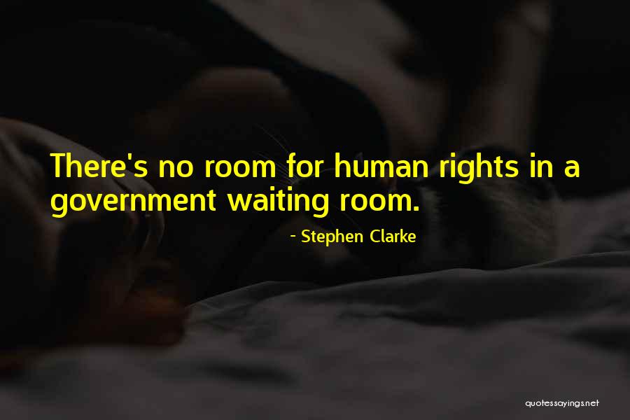 Waiting Room Quotes By Stephen Clarke