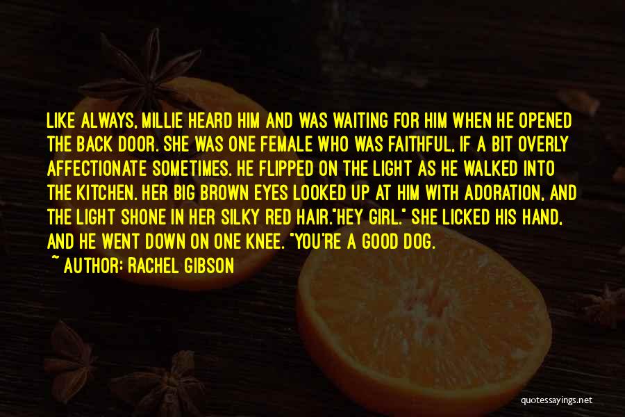 Waiting T Dog Quotes By Rachel Gibson