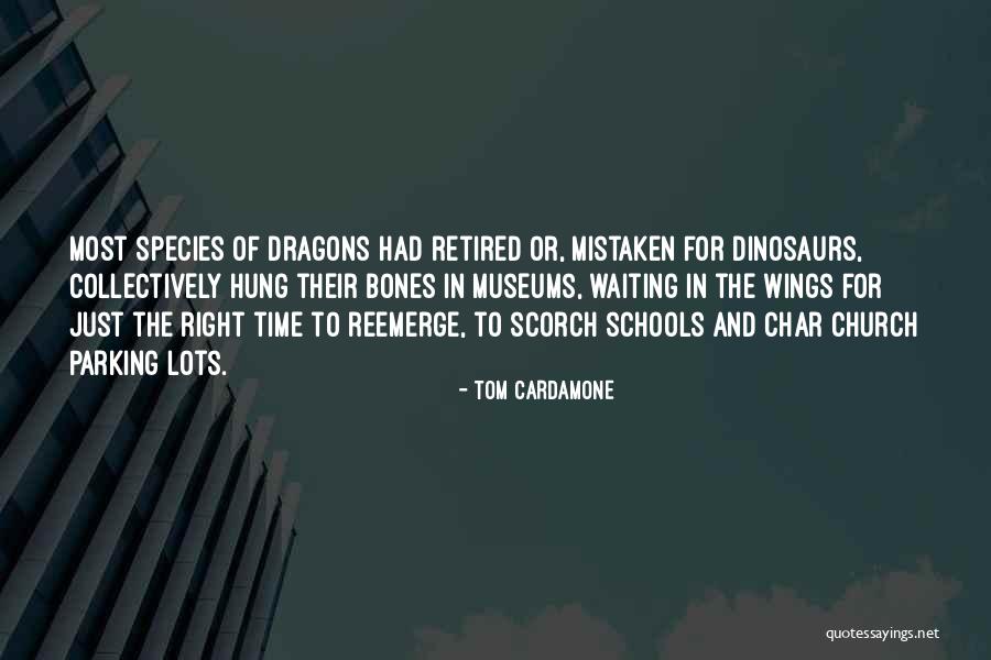 Waiting The Right Time Quotes By Tom Cardamone