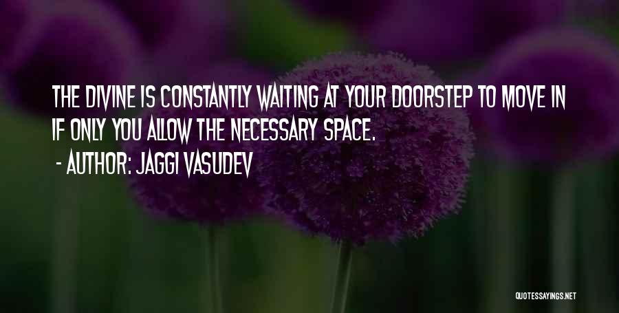 Waiting To You Quotes By Jaggi Vasudev