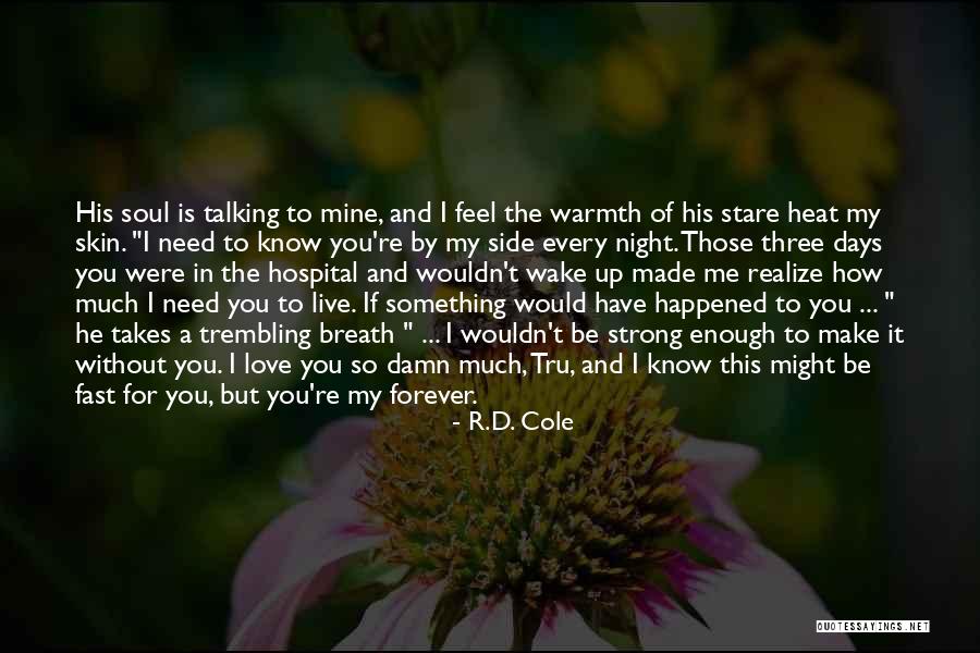 Wake Me Up Love Quotes By R.D. Cole