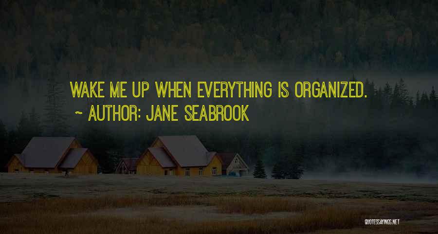 Wake Me Up Quotes By Jane Seabrook