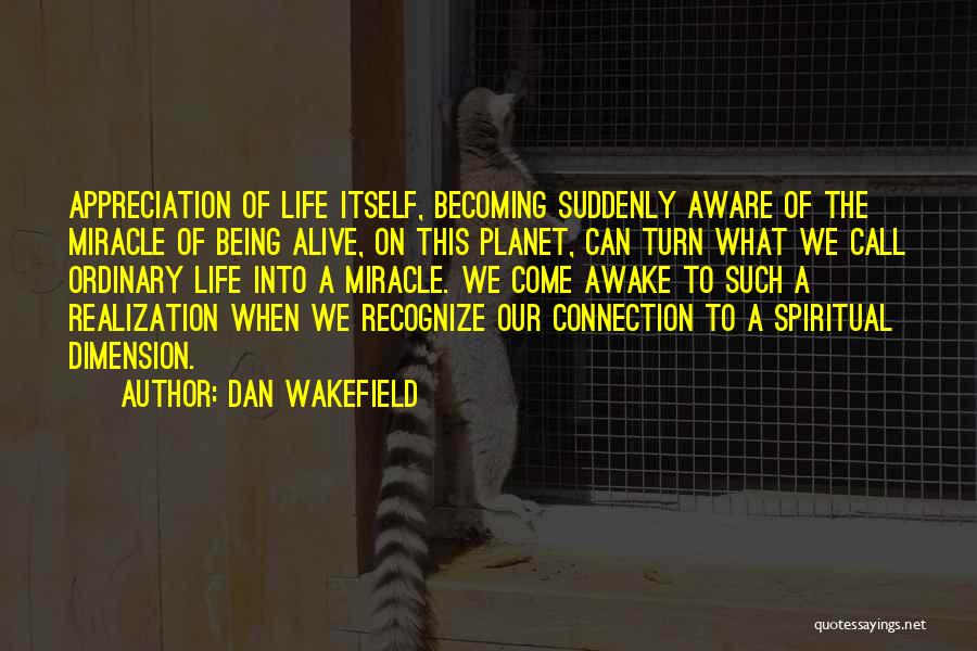 Wakefield Quotes By Dan Wakefield