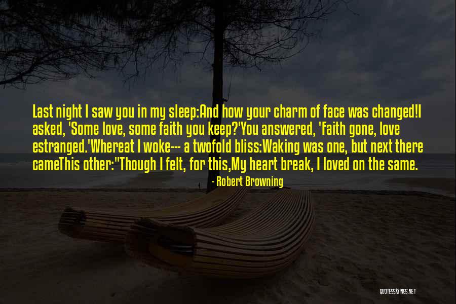 Waking Up Next To The One You Love Quotes By Robert Browning