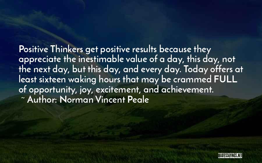 Waking Up Next You Quotes By Norman Vincent Peale