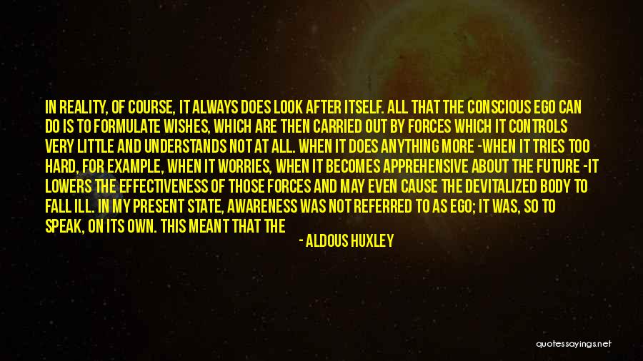 Waking Up To Reality Quotes By Aldous Huxley Waking Up To Reality Quotes By Aldous Huxley