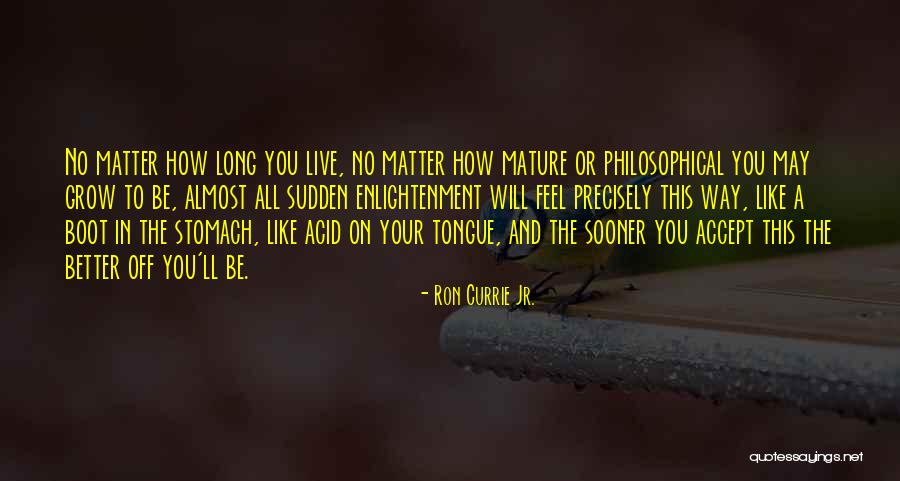 Wakizashis Quotes By Ron Currie Jr. Wakizashis Quotes By Ron Currie Jr.