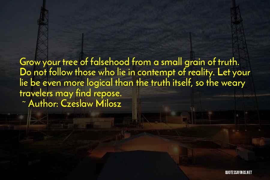 Walang Pansinan Quotes By Czeslaw Milosz