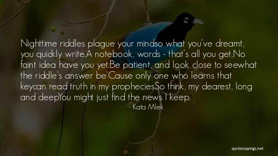 Waldfogel Family Foundation Quotes By Kata Mlek Waldfogel Family Foundation Quotes By Kata Mlek