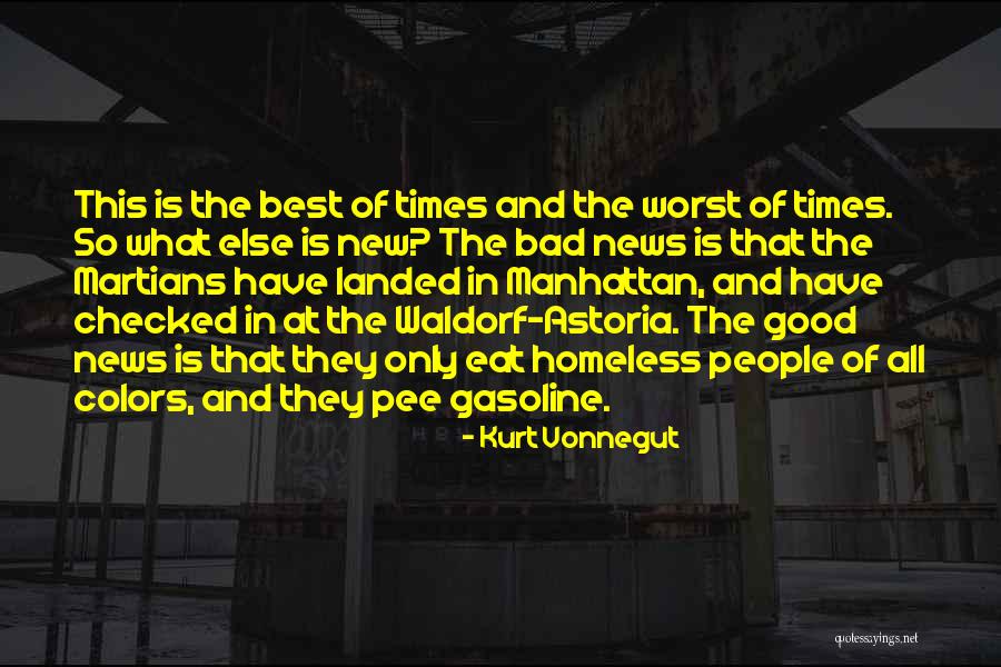 Waldorf Astoria Quotes By Kurt Vonnegut