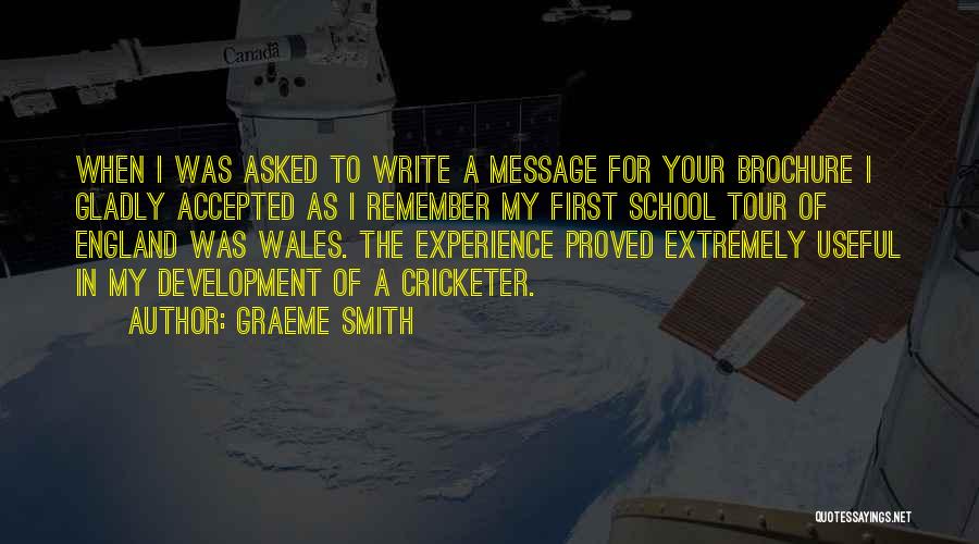 Wales England Quotes By Graeme Smith