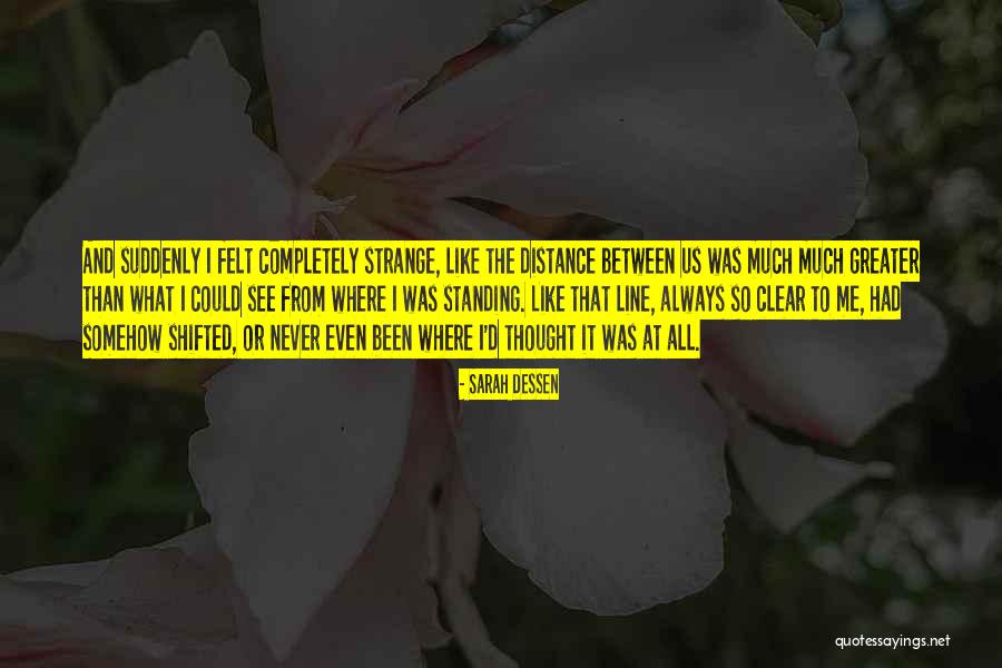 Walfield Avenue Quotes By Sarah Dessen Walfield Avenue Quotes By Sarah Dessen