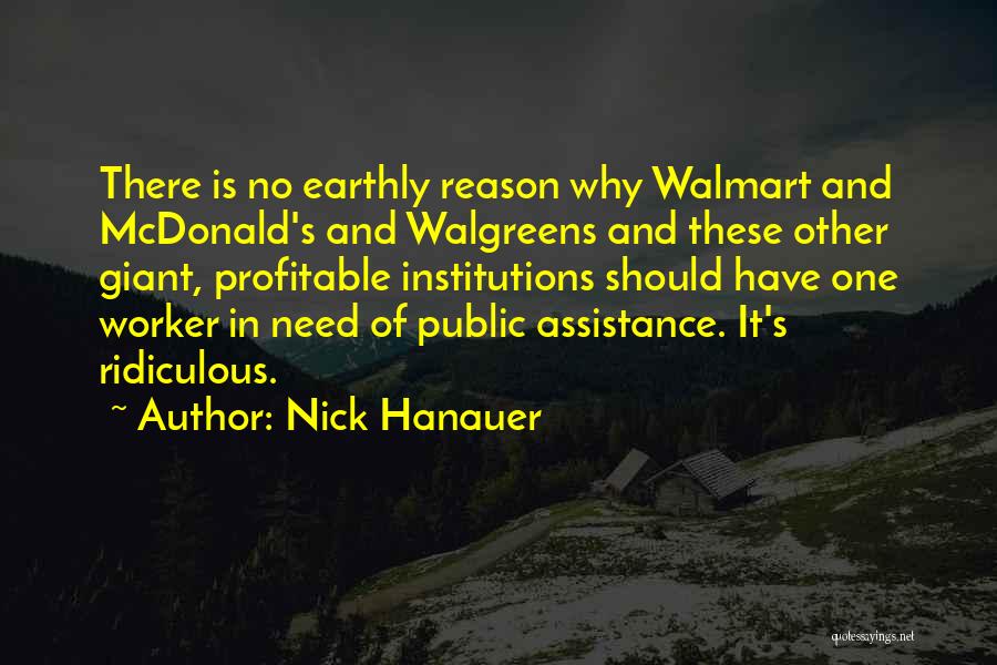 Walgreens Quotes By Nick Hanauer