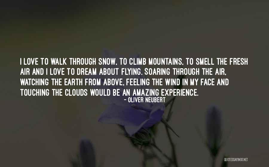 Walk In The Clouds Quotes By Oliver Neubert