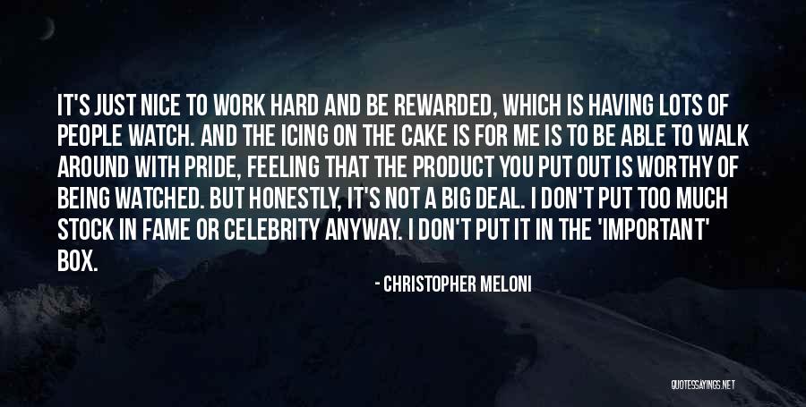 Walk Of Fame Quotes By Christopher Meloni Walk Of Fame Quotes By Christopher Meloni