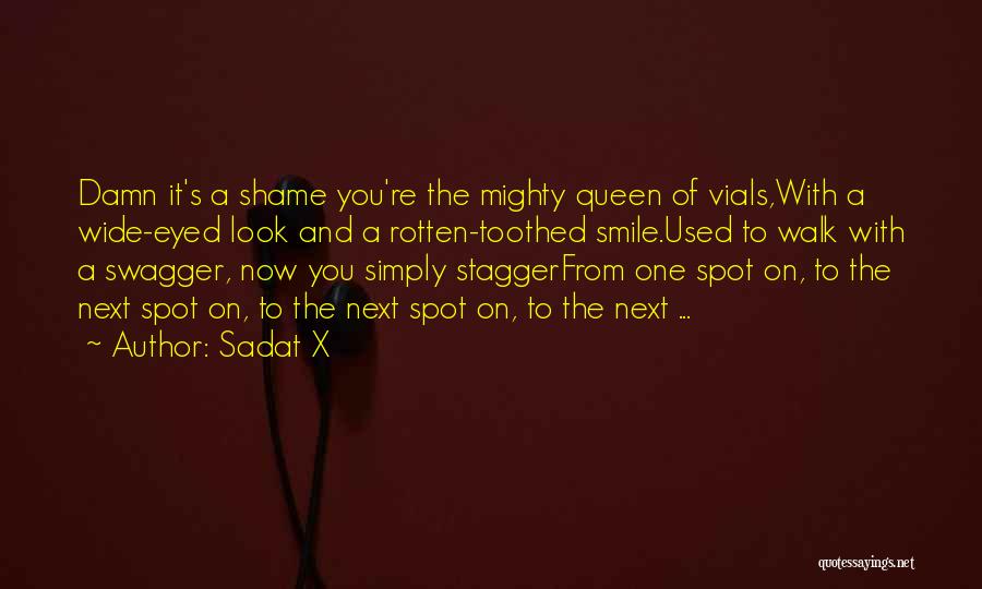 Walk Of Shame Quotes By Sadat X