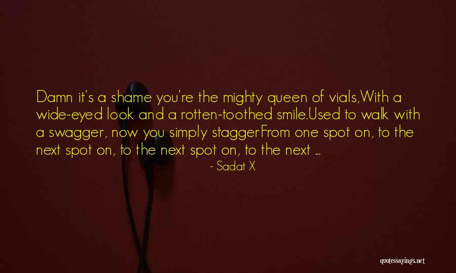 Walk Of Shame Quotes By Sadat X