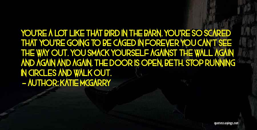 Walk Out The Door Quotes By Katie McGarry