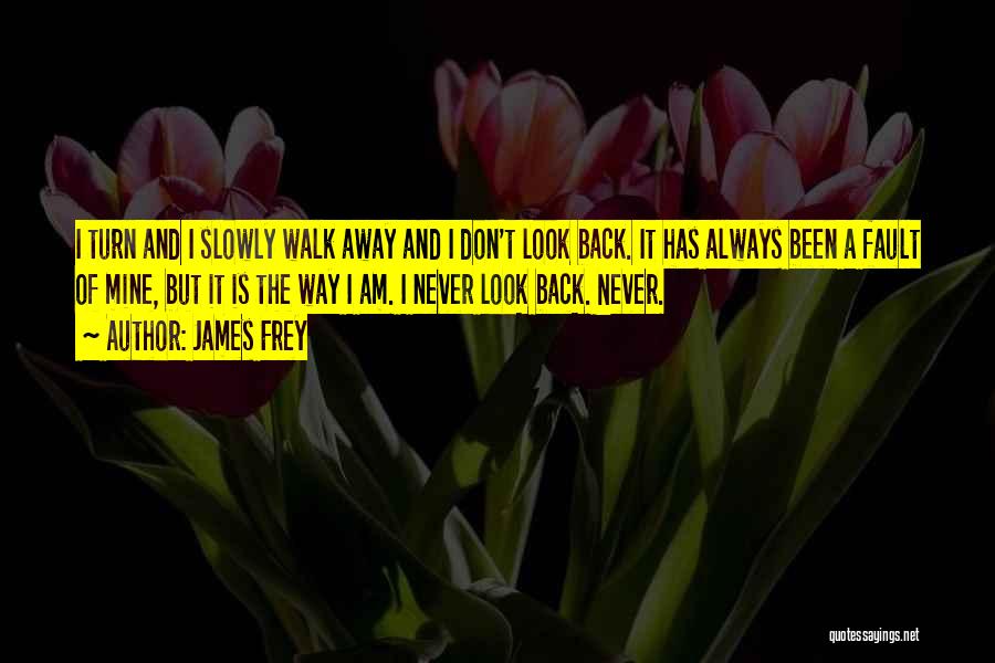 Walk Slowly Quotes By James Frey
