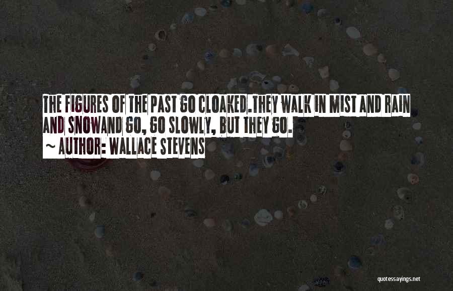 Walk Slowly Quotes By Wallace Stevens